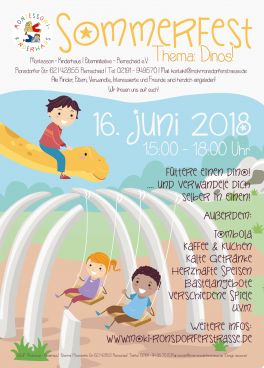 Flyer MoKi Sommerfest Juni 2018
