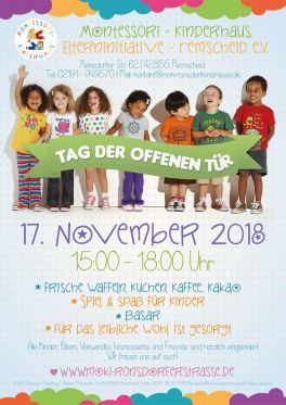 MoKi Tag der offfenen Tür Kindergarten Remscheid 2018